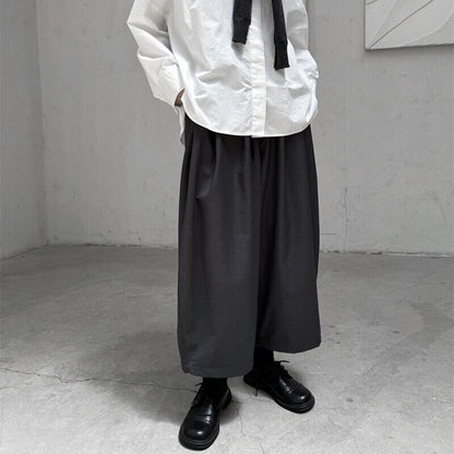 Barrel Simple Casual Pants【TR3208】