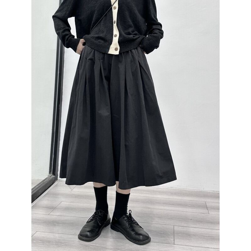 A-Line Simple Skirt【TR3159】