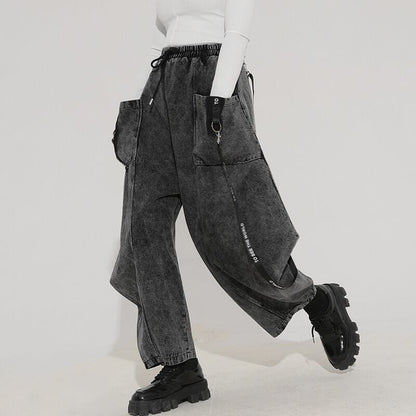 〈Unisex〉Pocket Denim Wide Pants【TR3036】