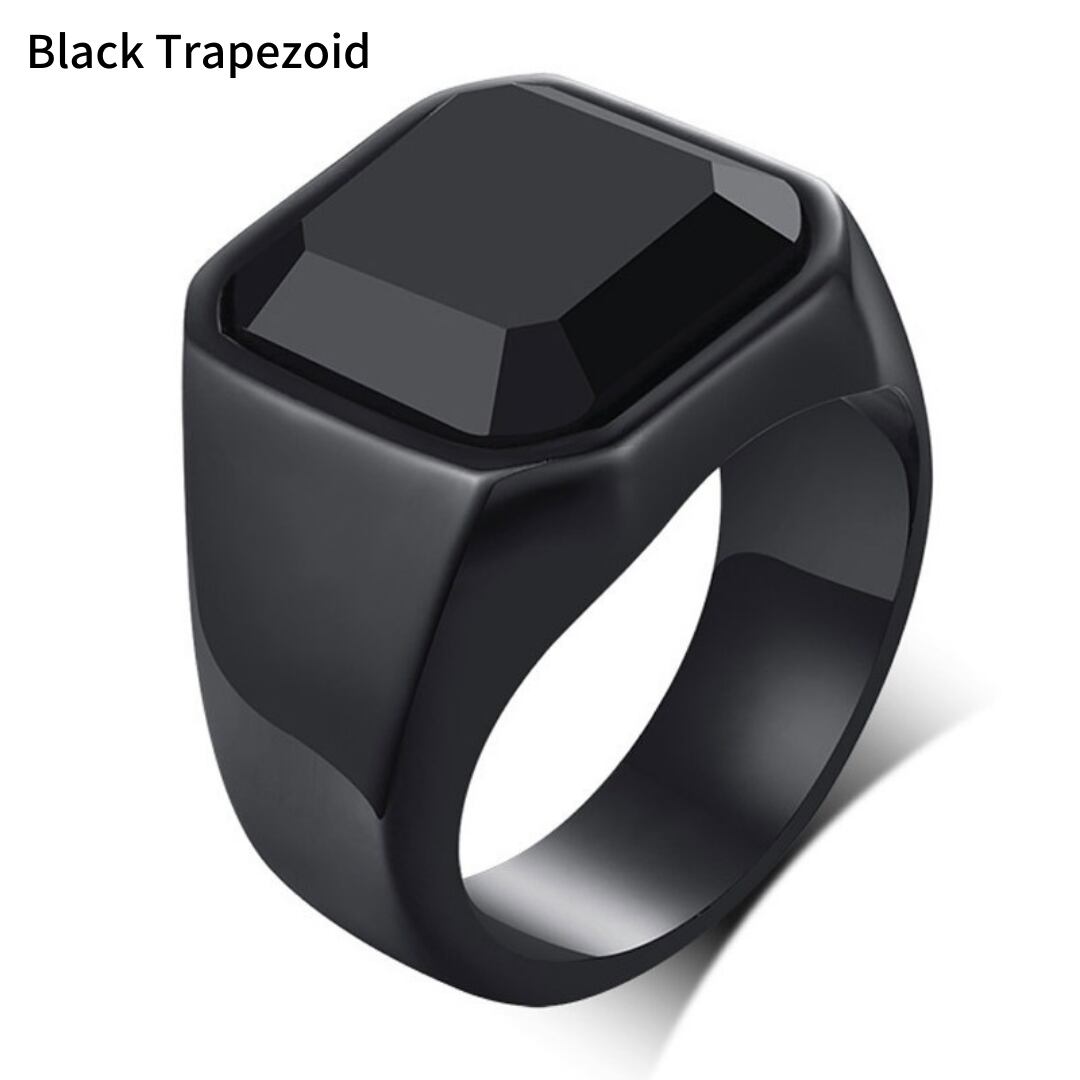 Blackstone Stainless Steel Ring【TR2763】