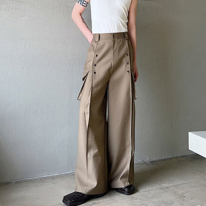 Pocket Bang Wide Pants【TR1448】