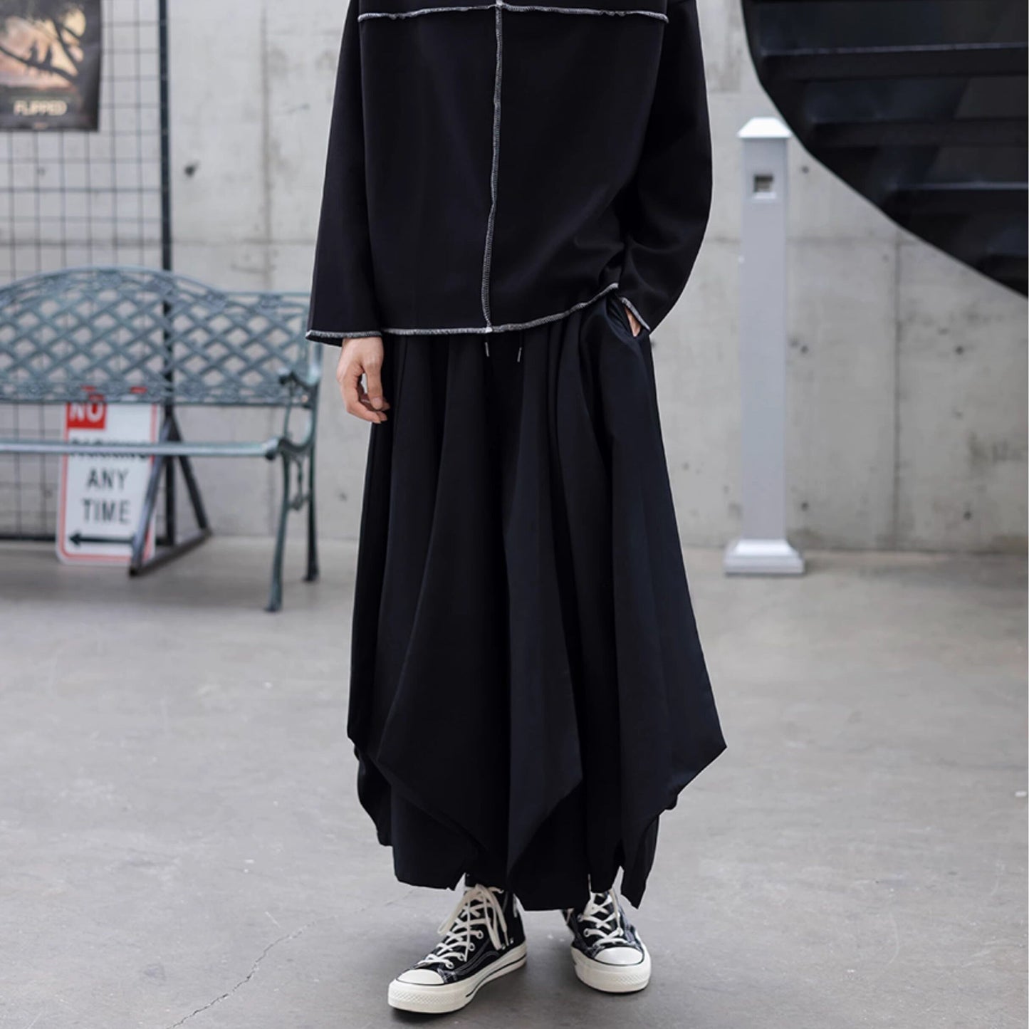 Deformed Design Wide Pants【TR3284】