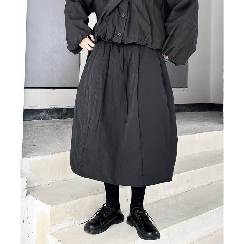 Quilting Balloon Skirt【TR3156】