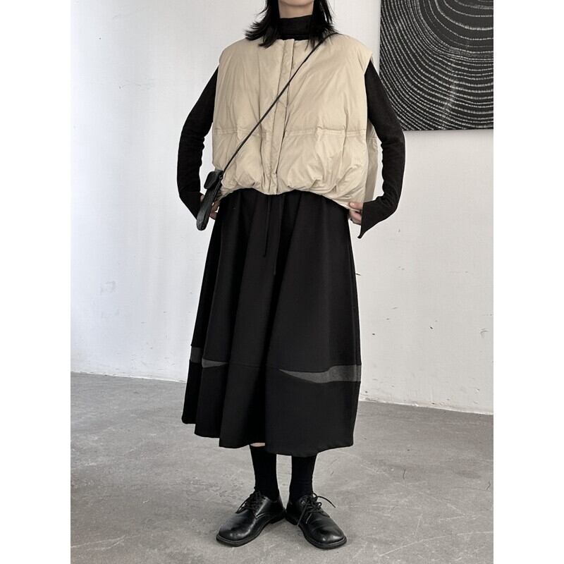 Quilting Balloon Jacket Vest【TR3237】
