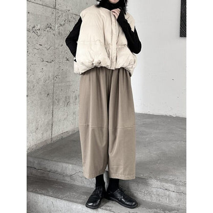 Quilting Balloon Jacket Vest【TR3237】