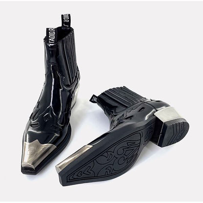 Pointed Toe Chelsea Boots【TR3387】