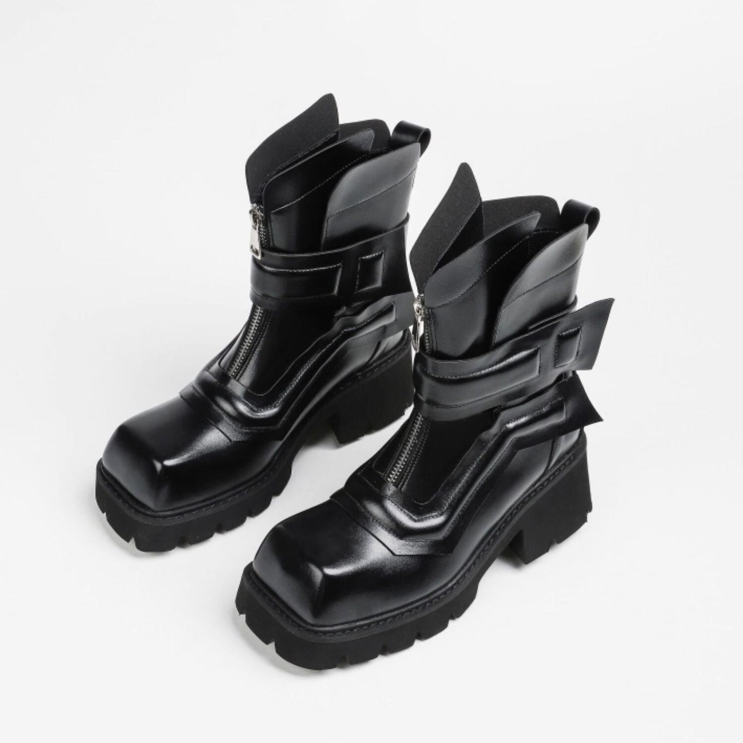 Punk Chunky Platform Boots 【TR3381】