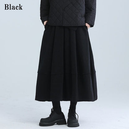 Tiered A-Line Simple Skirt【TR3169】