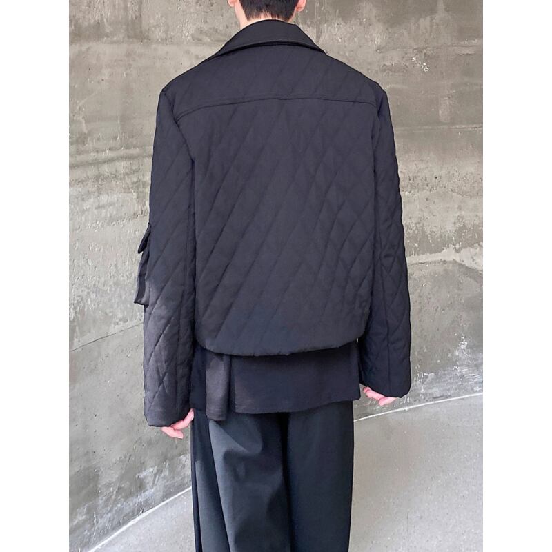 Quilted Utility Short Jacket【TR3356】