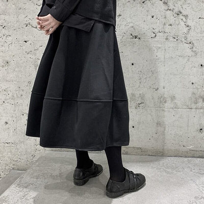 Fluffily A-Line Skirt【TR3157】