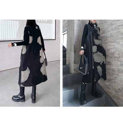 Sleeveless All in one Dress【TR1044】