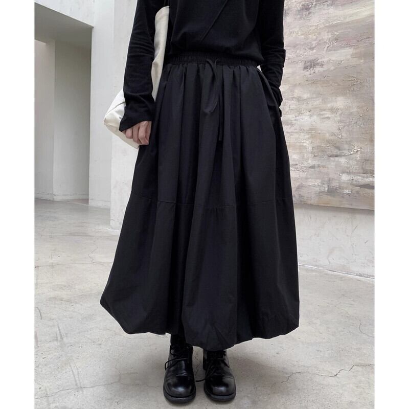 Quilting Balloon Skirt【TR3166】