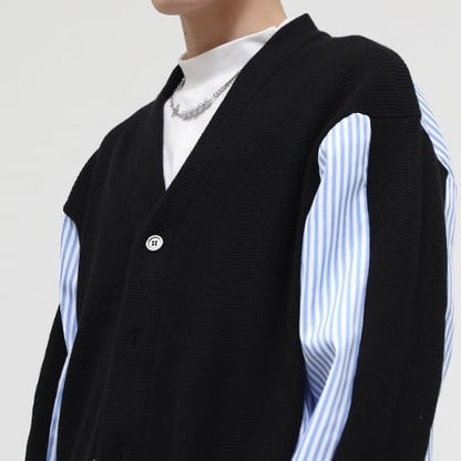 Mix Shirt Nichi Cardigan【TR1438】