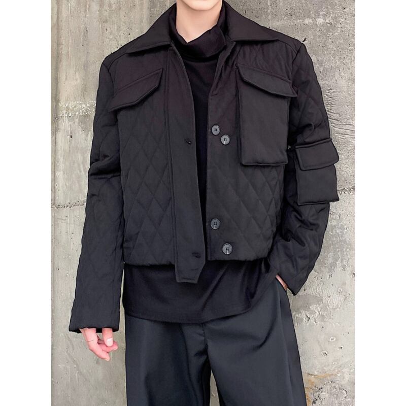 Quilted Utility Short Jacket【TR3356】