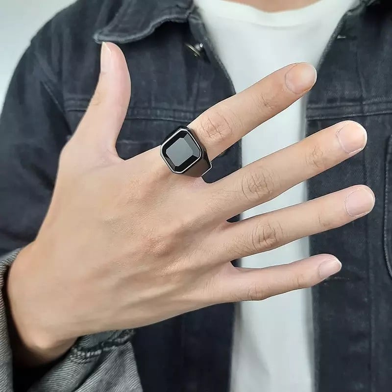 Blackstone Stainless Steel Ring【TR2763】