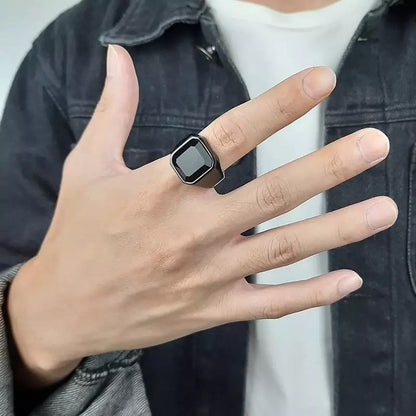 Blackstone Stainless Steel Ring【TR2763】