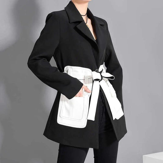 〈Unisex〉Contrast Color Jacket【TR2976】