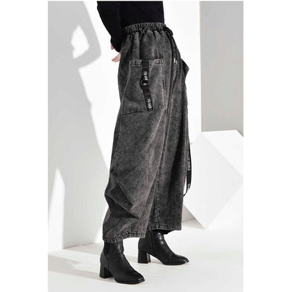 〈Unisex〉Pocket Denim Wide Pants【TR3036】