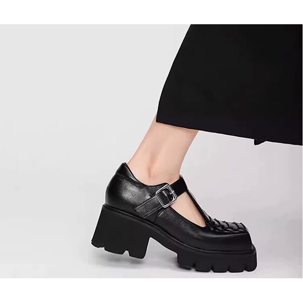 chunky heel roman Sandal【TR3415】