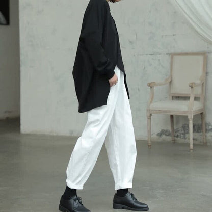 Asymmetry Patchwork T-Shirt【TR3142】