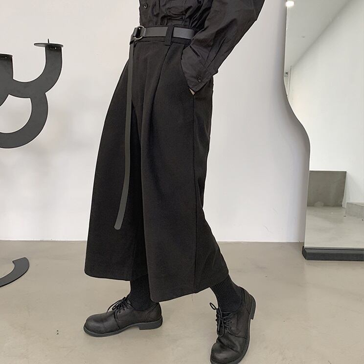 Cropped Semi-wide Pants【TR3292】
