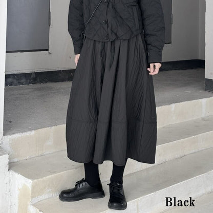 Fluffily Crinkle Skirt【TR3161】