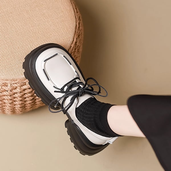 Oversized Loafers Shoes【TR3396】