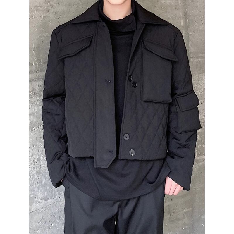 Quilted Utility Short Jacket【TR3356】