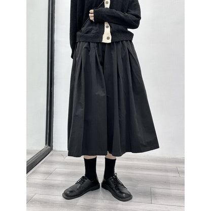 A-Line Simple Skirt【TR3159】