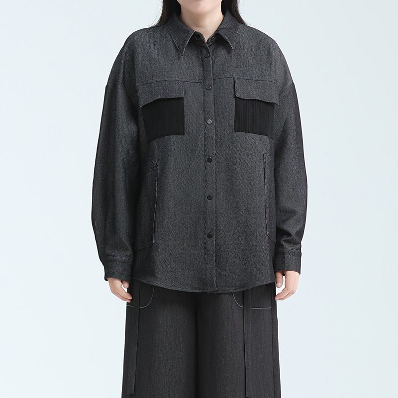 Thick Casual Collared Shirt【TR3134】