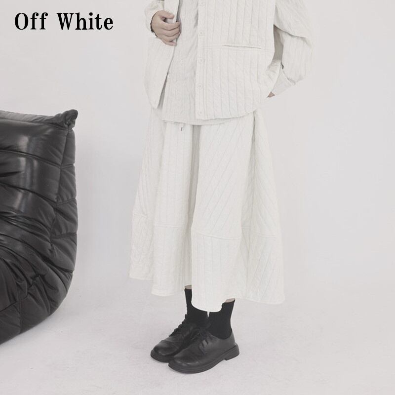 Quilting Crumply Skirt【TR3158】