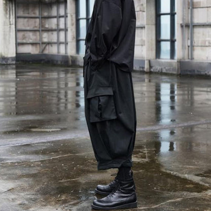 Cropped Balloon Cargo Pants【TR3306】