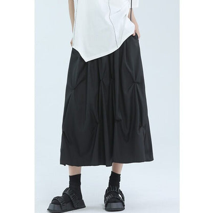 Asymmetry Drape Skirt【TR3174】