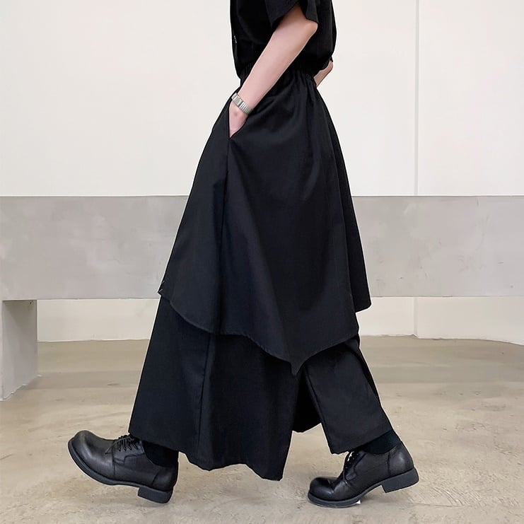 Irregular Wide Leg Pants【TR2493】