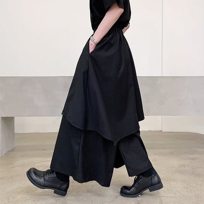 Irregular Wide Leg Pants【TR2493】