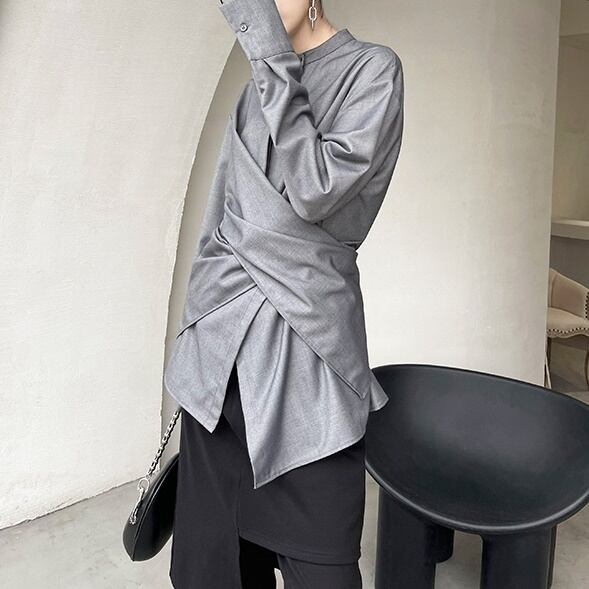 Center Fit Blouse Shirt【TR1020】