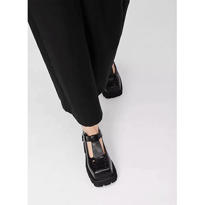 chunky heel roman Sandal【TR3415】