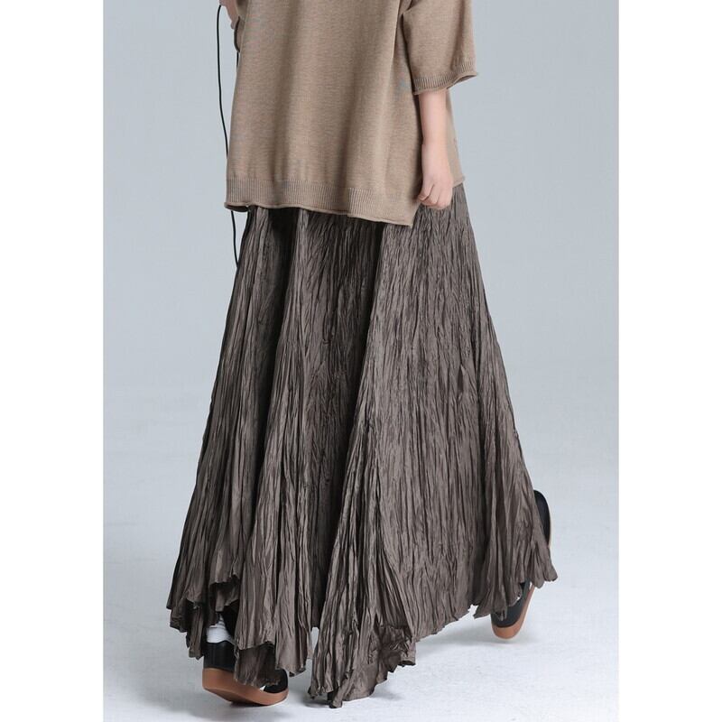 Crinkle Flare Skirt【TR3183】