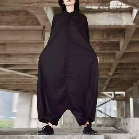 〈Unisex〉Over Loose Jumpsuit Overall【TR1136】