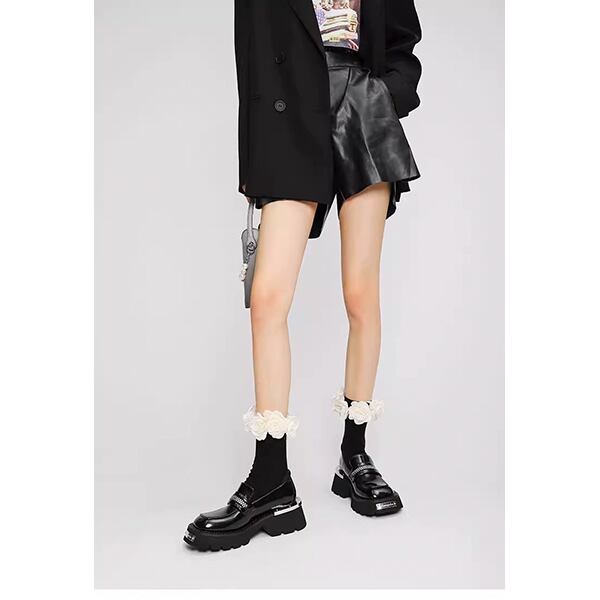 Leather Loafers Shoes【TR3393】