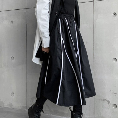 High Elastic Waist Skirt【TR1101】
