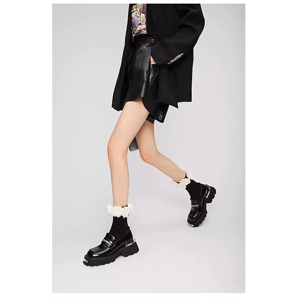 Leather Loafers Shoes【TR3393】