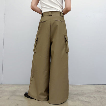 Pocket Bang Wide Pants【TR1448】