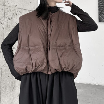 Quilting Balloon Jacket Vest【TR3237】