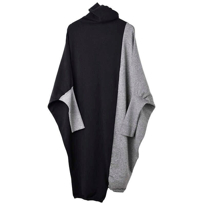 Turtleneck All-in-one Dress【TR1147】