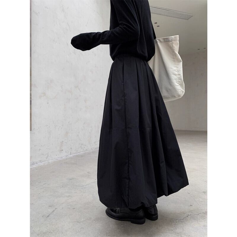 Quilting Balloon Skirt【TR3166】