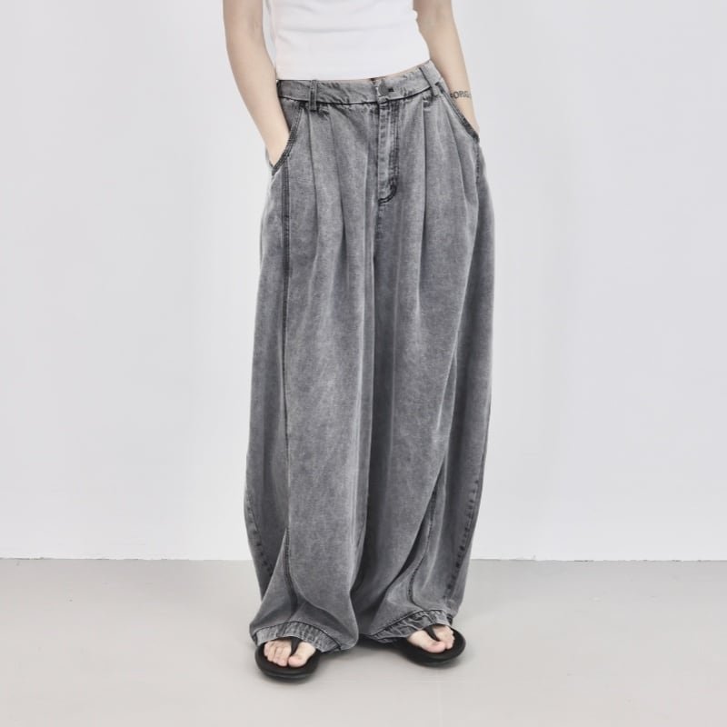 Relax Wide High-Waist Pants【TR3214】