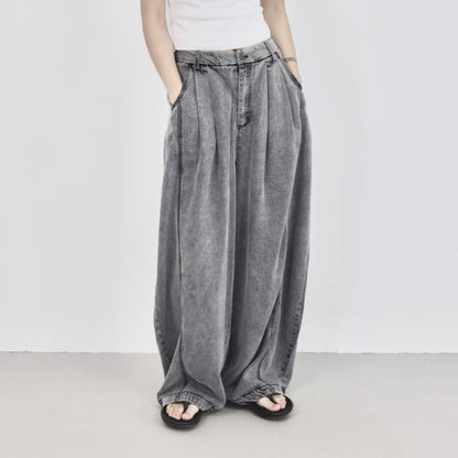 Relax Wide High-Waist Pants【TR3214】