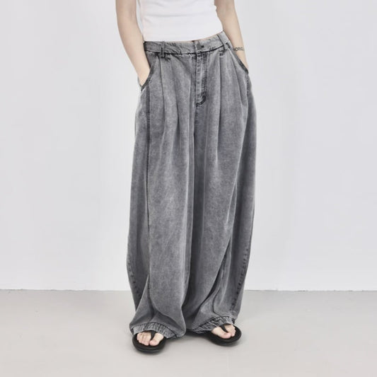 Relax Wide High-Waist Pants【TR3214】