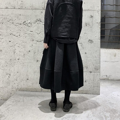 Fluffily A-Line Skirt【TR3157】